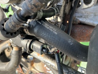Патрубок отопителя (печки), ориг. номер 1T0122157CJ, Volkswagen Golf 1997-2006