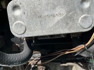 Теплообменник масляного фильтра, Opel Zafira 1999-2003