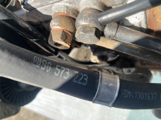 Патрубок радиатора, ориг. номер 90573223, Opel Zafira 1999-2003