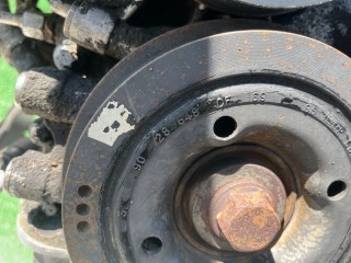 Шкив коленвала, ориг. номер 90528648, Opel Zafira 1999-2003