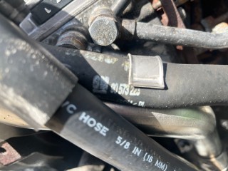 Патрубок радиатора, ориг. номер 90573223, Opel Zafira 1999-2003