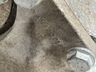 Кронштейн КПП, ориг. номер A1682420301, Mercedes A W168 1997-2001