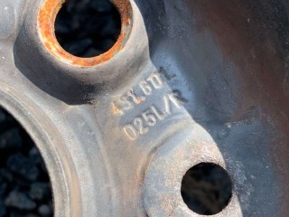 Диск штампованный, ориг. номер 431601025, Audi 80 1986-1992