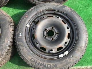 Диск штампованный, ориг. номер 6Q0601027F, Volkswagen Polo 2001-2005
