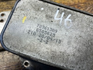 Теплообменник масляного фильтра, ориг. номер 72361309, 8585625, BMW X4 F26 2014-2018