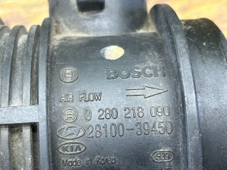 Расходомер воздуха, ориг. номер 2810039450, 0280218090, Hyundai Santa FE 2000-2004