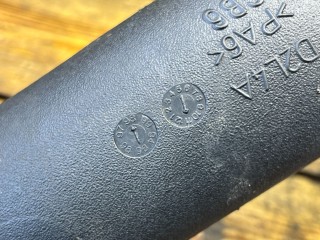 Патрубок интеркулера, ориг. номер 7M0145958D, 7M0145955G, 95VW10C352CC, 95VW6F072AF, Volkswagen Sharan 1995-2000