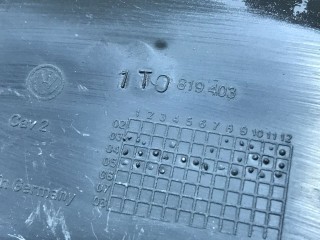 Дождевик, ориг. номер 1T0819403, Volkswagen Touran 2003-2006