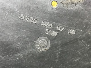 Защита двигателя, ориг. номер 2205240730, Mercedes S W220 1998-2002