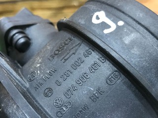 Расходомер воздуха, ориг. номер 074906461B, 0281002461, Volkswagen Passat 2005-2010