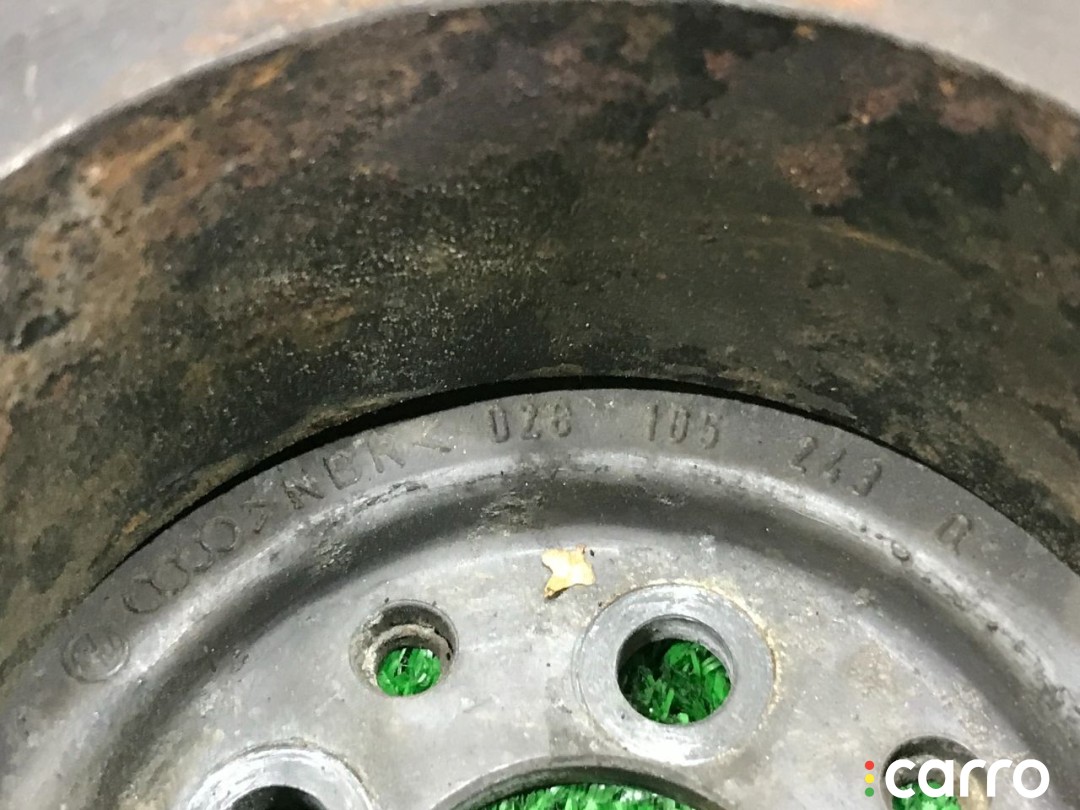 Шкив коленвала Volkswagen Passat 1996-2001, 1.9 л, дизель, 028105243Q, фото 2