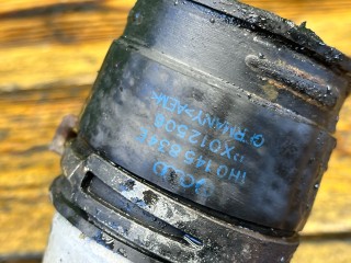 Патрубок интеркулера, ориг. номер 1H0145834E, 1H0145972, Volkswagen Sharan 1995-2000