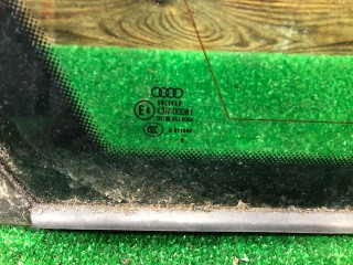 Стекло кузовное боковое левое, ориг. номер 43R00081, DOT90AS2M30A, Audi A6 2001-2005