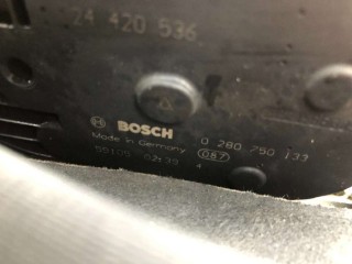 Заслонка дроссельная, ориг. номер 0280750133, Opel Corsa 2000-2003