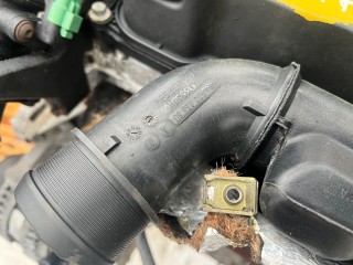 Патрубок интеркулера, ориг. номер 9657083680, Ford C-Max 2003-2007