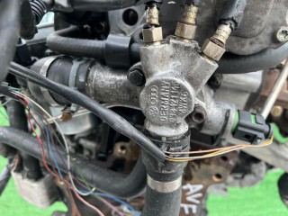Фланец (тройник) системы охлаждения, ориг. номер 038121145, Volkswagen Passat 2000-2005