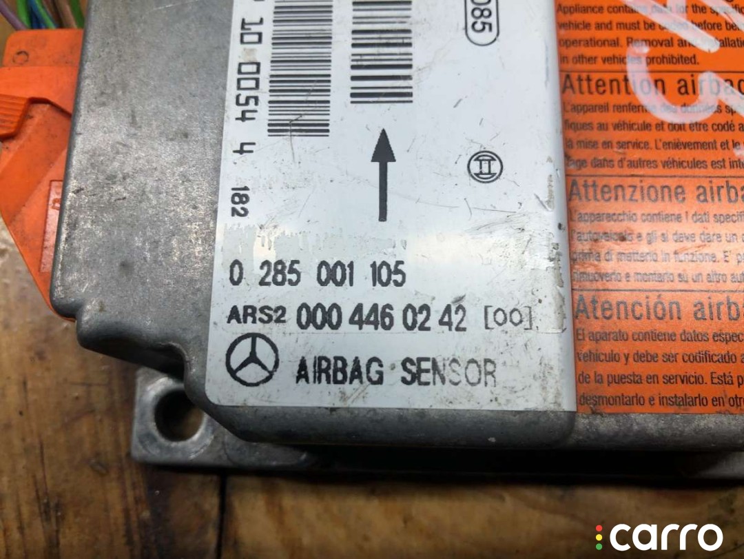 0285001105, 0004460242 Блок AirBag Mercedes Vito W638 2000г. - фото №4