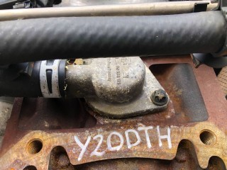 Фланец (тройник) системы охлаждения, ориг. номер 90573185, Opel Zafira 1999-2003