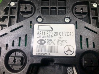 Фонарь салона (плафон), ориг. номер A2118202001, 0006060916, Mercedes E W211 2002-2006