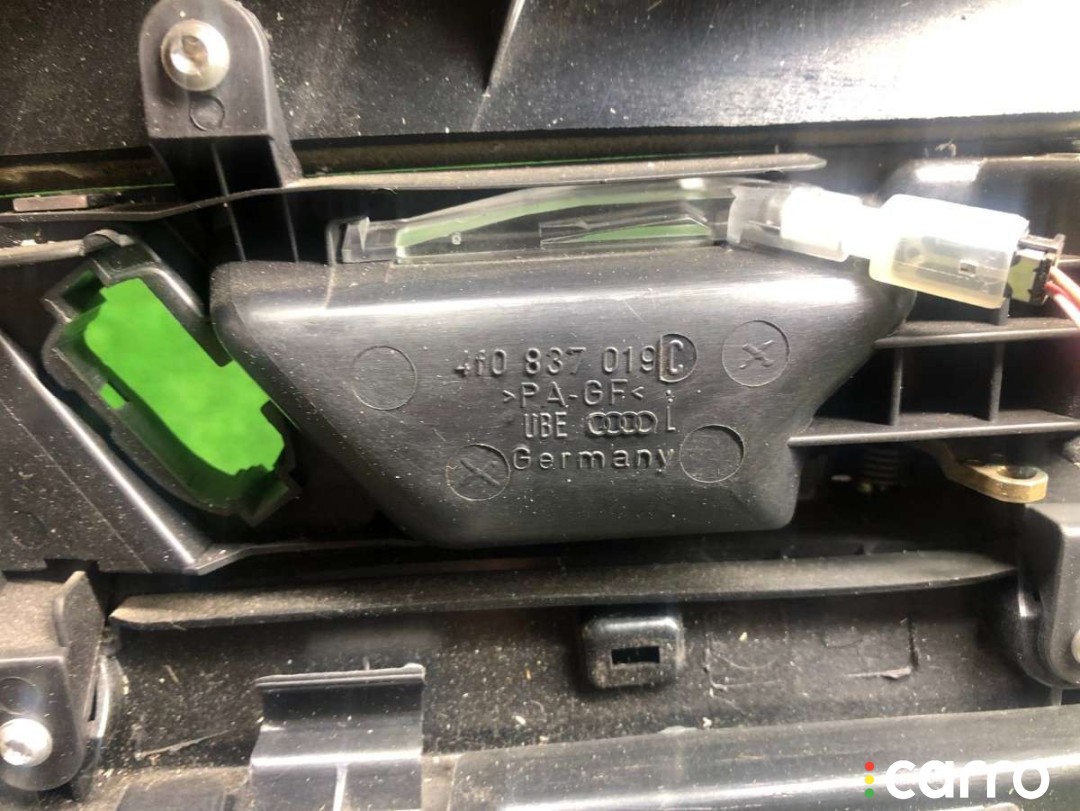 Ручка внутренняя передняя левая Audi A6 2004-2008, универсал, левый руль, 4F0837019C, фото 3