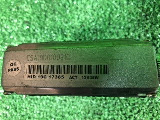 Блок розжига ксенона, ориг. номер ESA19D0100910, HID19C17365ACY, Opel Corsa 2014-2019