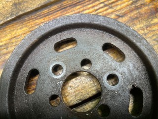 Шкив насоса гидроусилителя, ориг. номер 028145255F, Volkswagen Sharan 1995-2000