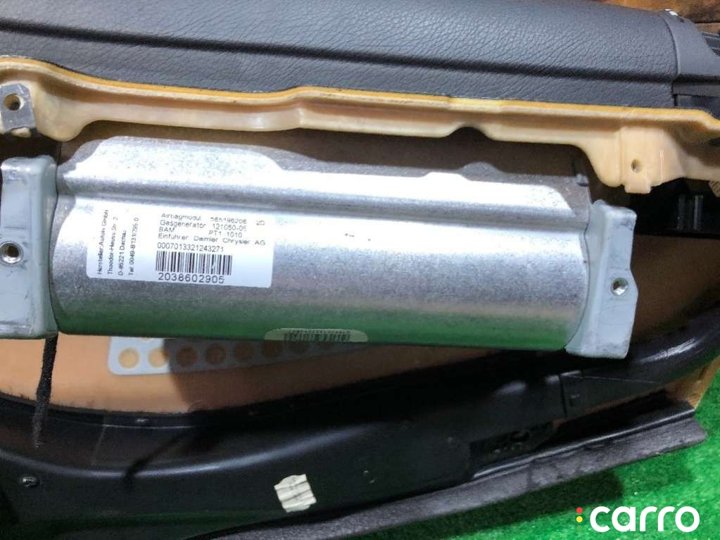 Подушка безопасности пассажира Mercedes C W203 2000-2004, универсал, левый руль, 2038602905, фото 1