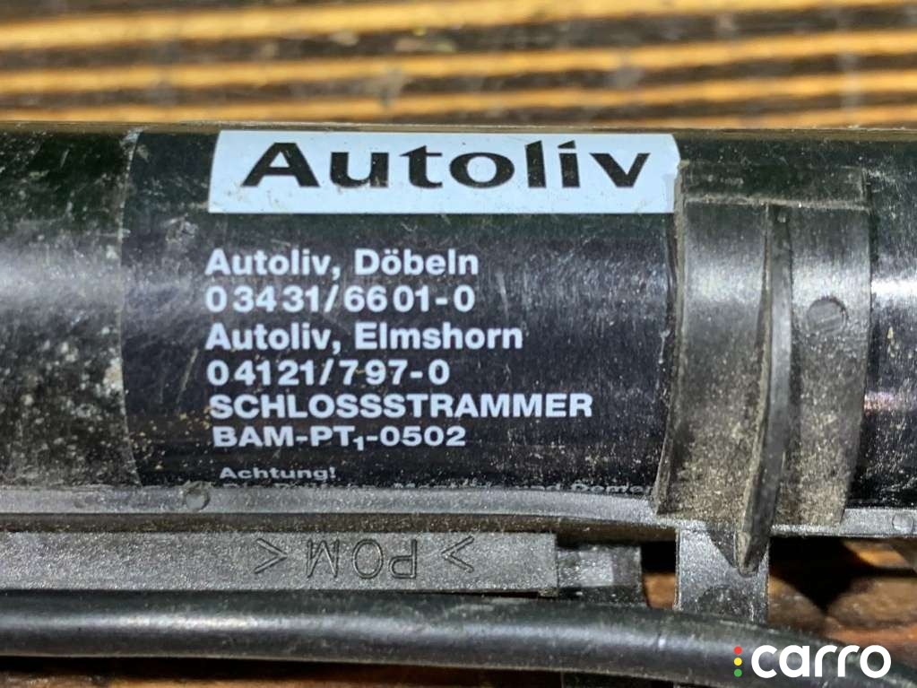 Ремень безопасности передний правый BMW 5 E60/E61 2002-2007, универсал, левый руль, 7210888, фото 3