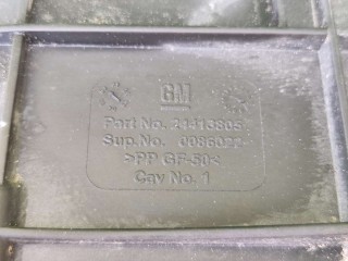 Полка аккумулятора, ориг. номер 24413805, 0086022, Opel Signum 2005-2008