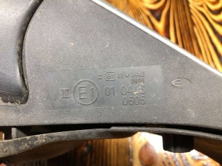 Зеркало наружное правое, ориг. номер 010446, 059182, Opel Vectra 1995-2000