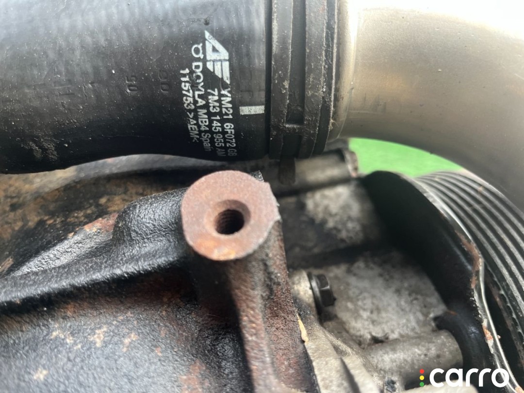 Патрубок интеркулера Volkswagen Sharan 2000-2003, 1.9 л, 7M3145955AM, фото 2