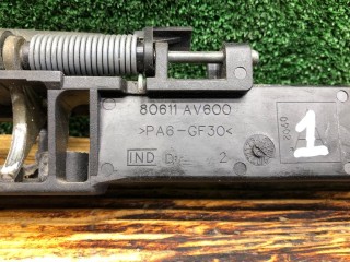 Скелет ручки наружной передней левой, ориг. номер 80611AV600, Nissan Primera 2001-2008