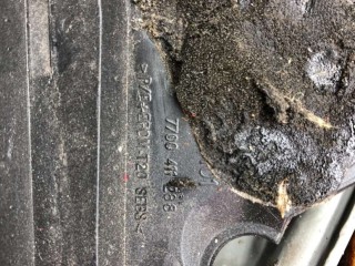 Накладка на зеркало, ориг. номер 7700411289, 7700411288, Renault Clio 2001-2003