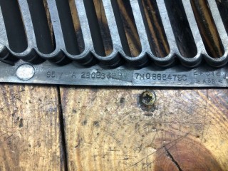 Пластик багажника, ориг. номер 7M0868479C, 95VWA280B63BBW, Volkswagen Sharan 2000-2003