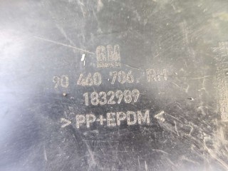 Защита арок задняя правая (подкрылок), ориг. номер 1832989, 90460706, Opel Omega 1994-1999
