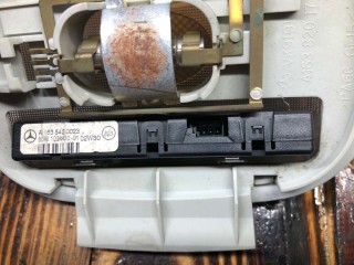 Фонарь салона (плафон), ориг. номер A1635420023, 10244300102W30, Mercedes ML W163 2001-2005