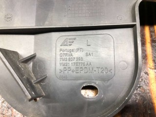 Кронштейн крепления бампера заднего, ориг. номер 7M3807393, YM2117E775AA, Volkswagen Sharan 2000-2003