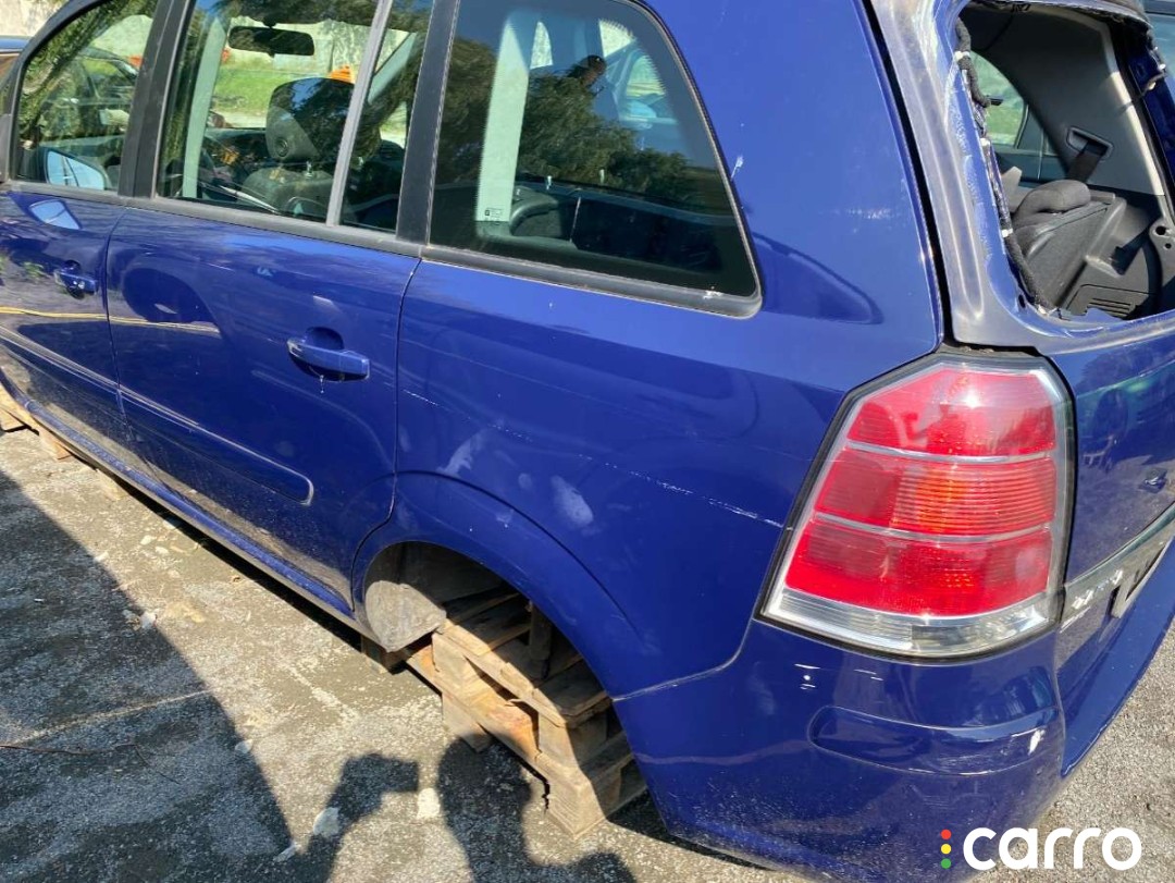 Скелет ручки наружной задней левой Opel Zafira 2003-2006, минивэн, фото 1