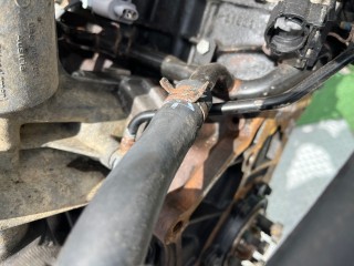 Патрубок отопителя (печки), ориг. номер 1J0121086AQ, Volkswagen Golf 1997-2006
