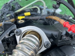 Трубка системы рециркуляции EGR, ориг. номер 9646996980, Citroen Xsara Picasso 1999-2004