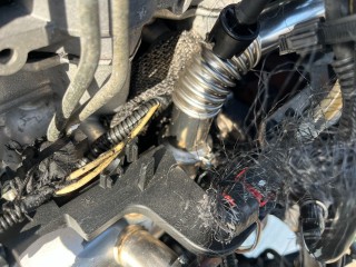 Трубка системы рециркуляции EGR, ориг. номер 9646996980, Ford Focus 2004-2008