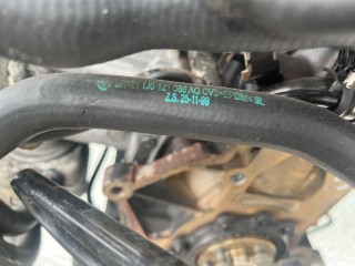 Патрубок отопителя (печки), ориг. номер 1J0121086AQ, Volkswagen Golf 1991-2000
