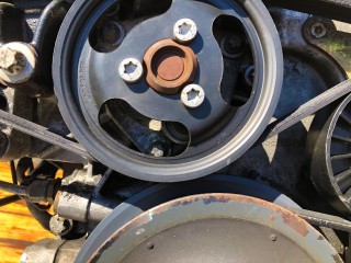 Шкив помпы, ориг. номер 90502887, Opel Zafira 1999-2003