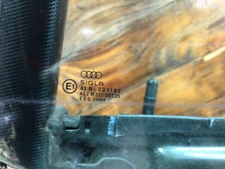 Стекло двери задней левой, ориг. номер 43R001193, Audi 80 1991-1996