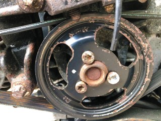 Шкив помпы, ориг. номер 90502887, Opel Vectra 2002-2005