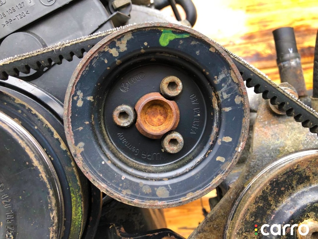 Шкив помпы Audi 80, 1.9 л, дизель, 037121031A, фото 1