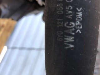 Патрубок радиатора, ориг. номер 6Y0121086F, Volkswagen Polo 2001-2005