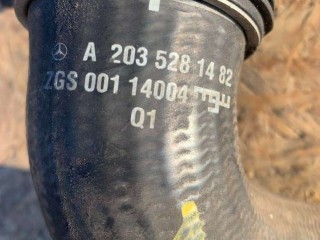 Патрубок интеркулера, ориг. номер 2035281482, Mercedes C W203 2000-2004