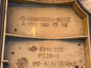 Декоративная крышка двигателя, ориг. номер A1111501375, Mercedes C W202 1997-2001