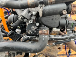 Патрубок отопителя (печки), ориг. номер 1J0121086AQ, Volkswagen Golf 1997-2006